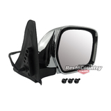 CLEARANCE Suit Toyota Landcruiser 100 Series Electric Chrome Door Mirror RIGHT 