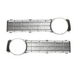 Grille Insert Set Left & Right XY (Except GT) Light Argent