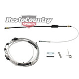 Holden Handbrake Cable +Ratchet Repair Kit HD HR Ute Panel Van FRONT + REAR hand