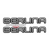 Holden Commodore BERLINA Badge PAIR Front Guard VN fender emblem