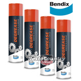 Bendix Degreaser 400gm Spray Can Kit x4 Remove Grease Oil clean workshop tool
