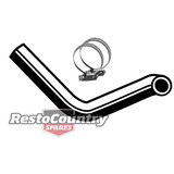 Holden Commodore Service LOWER Radiator Hose + Clamps VB VC VH VK 6Cyl 173 202