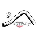 Ford Service LOWER Radiator Hose + Clamps XD XE V8 302 351 4.9 5.8 rubber pipe
