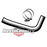 Holden Service UPPER Radiator Hose + Clamps WB 6Cyl 3.3 202 NON A/C