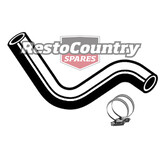 Ford V8 UPPER Radiator Hose +Clamps XW Ute Van 302 XY 302 NON A/C rubber service