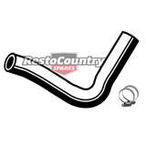 Ford LOWER Radiator Hose + Clamps XW XY ZD 351 V8 Cleveland service rubber