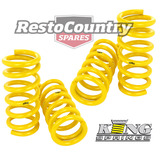 Ford Coil KING Springs Set XE XF 6cyl SEDAN Front + Rear Super Low 50mm