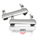 Holden Torana Front Outer Door Handle CHROME Left and Right LC LJ x2