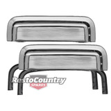 Holden Commodore Chrome Outer Door Handle PAIR Left + Right VB VC VH VK VL NEW