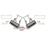 Ford Rear Door Handle +Gasket +Fitting Kit Pair LEFT +RIGHT Outer XB ZF ZG
