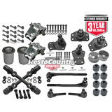 KIT 3. Ford Tie Rod + Ball Joint +Up Lower Control Arm+ Saddle LATE XW XY ZC ZD