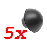 Universal Bumper Grommet Kit x5 - 15.5mm OD 8mm ID Dome head rubber blanking