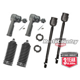 Holden Commodore Rack + Tie Rod End + Boots Kit NEW VB VC VH VK MANUAL Steering