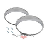 Ford Headlight Rim / Surround Chrome Left or Right XY x2
