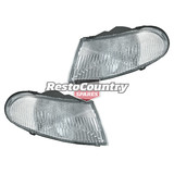 Holden Commodore Front Indicator PAIR Left +Right VR VS turn lamp signal flasher