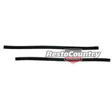 Holden Door Weather Belt Rubber Strip REAR OUTER Pair LH + RH Commodore VB VC VH