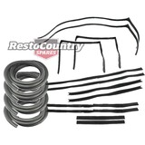 Holden Commodore Door Bailey Channel + Seal Kit GREY Front + Rear VN VP VR VS
