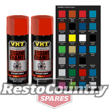 VHT High Temperature Spray Paint ENGINE ENAMEL HOLDEN RED/ORANGE x2 starter diff