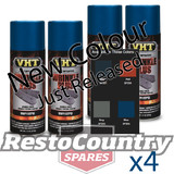 VHT High Temperature Spray Paint WRINKLE PLUS BLUE x4 dash firewall cover shifters