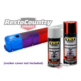 VHT ANODIZED Spray Paint RED + Base Kit Suit Chrome / Shiny Surface rocker cover