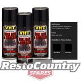 VHT High Temperature Spray Paint ROLL BAR + CHASSIS - SATIN BLACK x3 rollbar