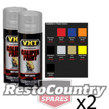 VHT High Temperature Spray Paint CALIPER +BRAKE CLEAR GLOSS x2 Drum Disc Rotor