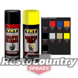 VHT High Temperature Spray Paint CALIPER BRAKE BRIGHT YELLOW +CLEANER Drum Disc Rotor