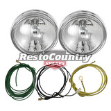 Ford Driving Light + Wiring Loom Kit x2 XW XY GT spot lamp fog Resto Country