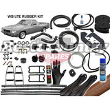 Holden UTE Complete Body Rubber Kit WB GAZELLE Pinchweld 