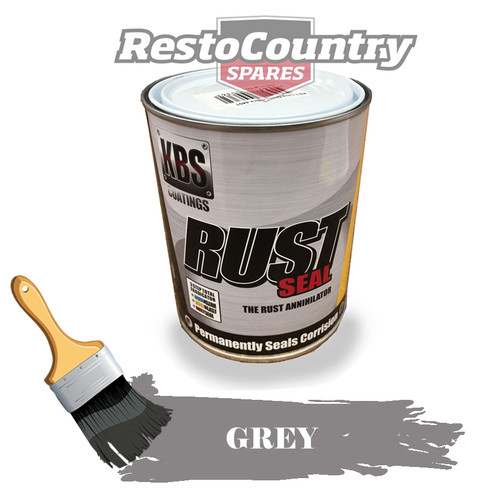 KBS RustSeal GREY 1 Litre Rust Seal Paint Rust Preventive Coating