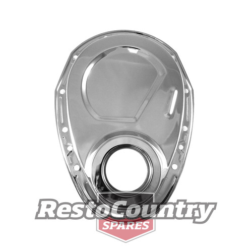 Small Block Chev Chrome Timing Chain Cover 265 267 283 302 305 307 327 350 400