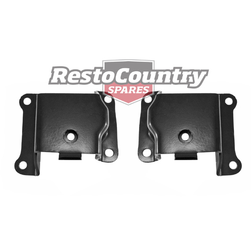 Ford V8 Engine Mount Chassis Base Plate PAIR Left + Right  XR XT XW XY