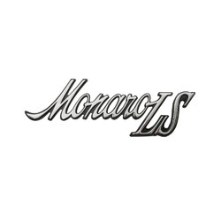 Holden - MONARO LS - Badge x1 Guard or Boot HQ HJ fender  emblem 