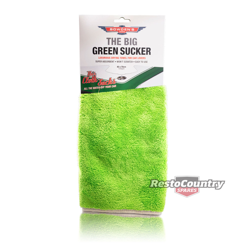 BOWDEN'S OWN Big Green Sucker Drying Towel 40 x 70cm
