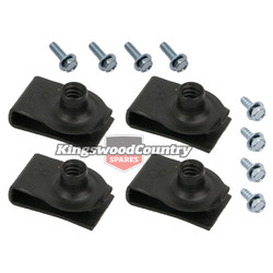 Holden Grille Mounting  Bolt Kit HQ suits all models  screw  nut  grill
