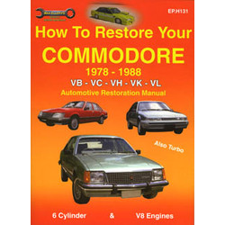 How To Restore Commodore VB VC VH VK VL Workshop Manual