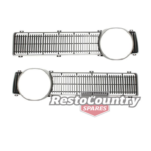 Ford XY Grille Insert Pair Left + Right All Models EXCEPT GT grill 