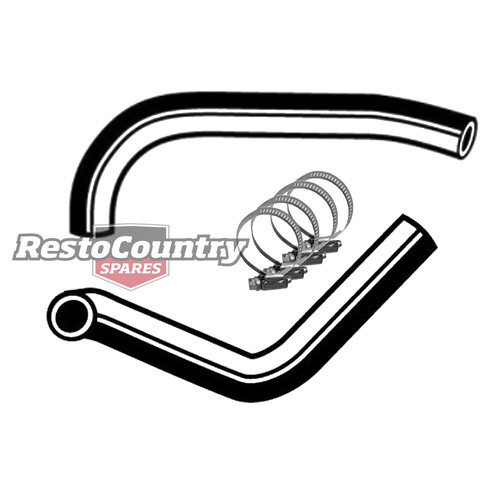 Holden Commodore Service Radiator Hose Upper + Lower + Clamps 6Cyl VH 3.3 202 