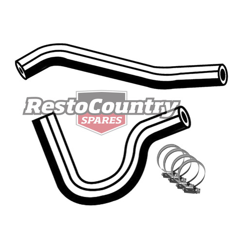 Holden Commodore Service Radiator Hose Upper +Lower +Clamps VB VC V8 253 308