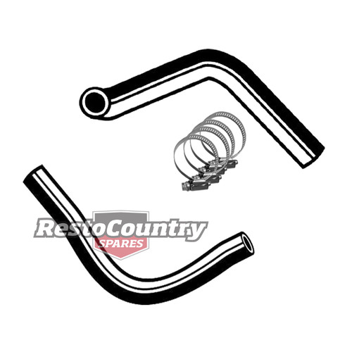 Holden Commodore Service Radiator Hose Upper +Lower +Clamps VB VC 3.3 202 W/ A/C