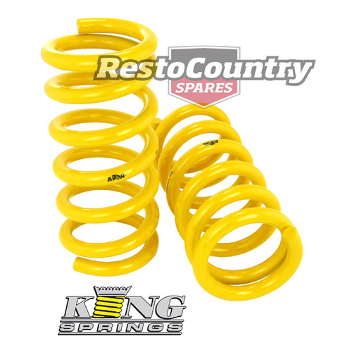 Holden REAR KING Spring PAIR HQ HJ HX HZ 6cyl V8 Sed Standard Wag Sport Low