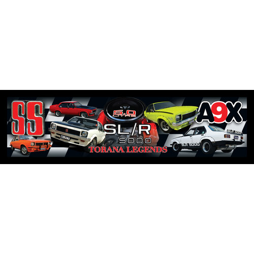 Holden Torana "SL/R 5000 -A9X - SS" Bar Runner QUALITY rubber anti slip LH LX