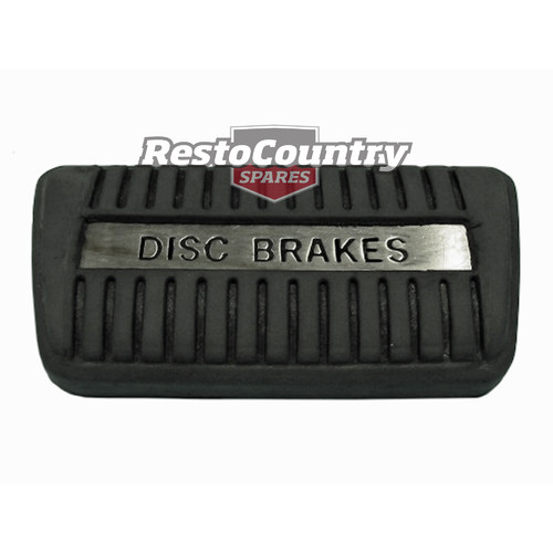 Holden AUTO Brake Pedal Pad - DISC BRAKES -HK HT HG HQ automatic rubber