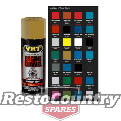 VHT High Temperature Spray Paint ENGINE ENAMEL GOLD starter diff 