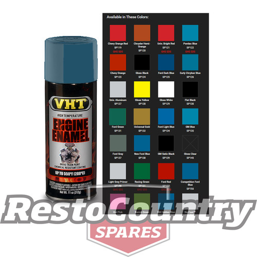 VHT High Temperature Spray Paint ENGINE ENAMEL GM BLUE starter diff