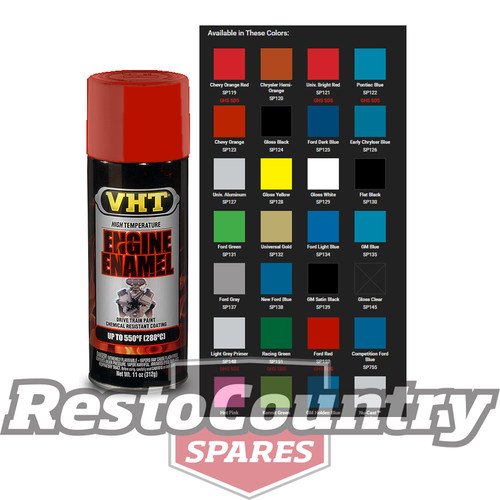 VHT High Temperature Spray Paint ENGINE ENAMEL FORD RED starter diff