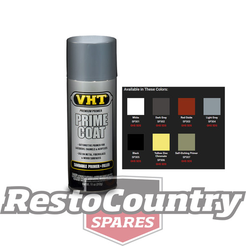 VHT Spray Paint PRIME COAT Premium Primer LIGHT GREY gray pressure 