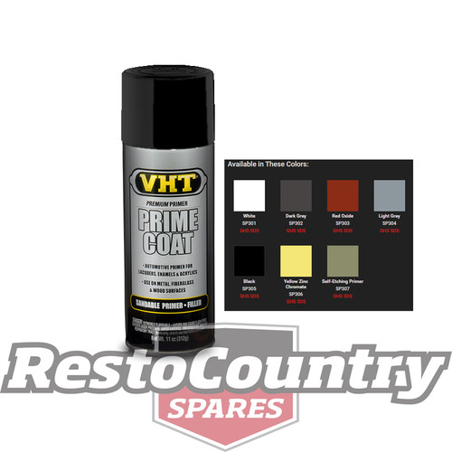 VHT Spray Paint PRIME COAT Premium Primer BLACK can coating pressure