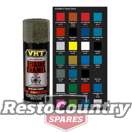 VHT High Temperature Spray Paint ENGINE ENAMEL NU-CAST -GREY- gray starter diff