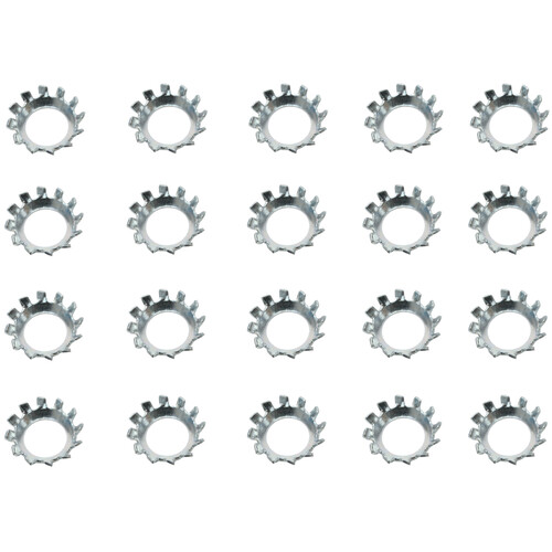 Universal Countersunk Washers Ext Tooth Star 5/16" shake proof 20pcs